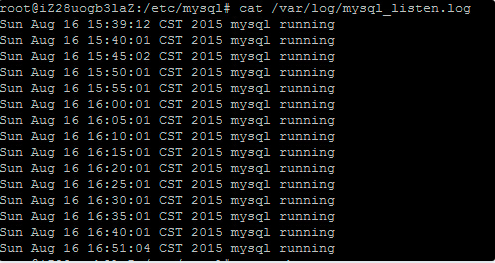 centos7.6下定时监测MySQL进程终止后自动重启的方法第3张