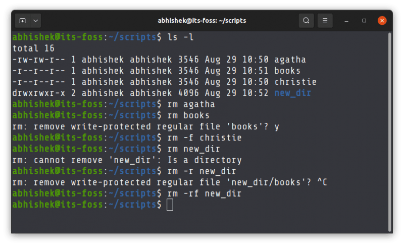 linux强制删除只读文件夹_强制删除只读文件夹命令_linux强制删除命令